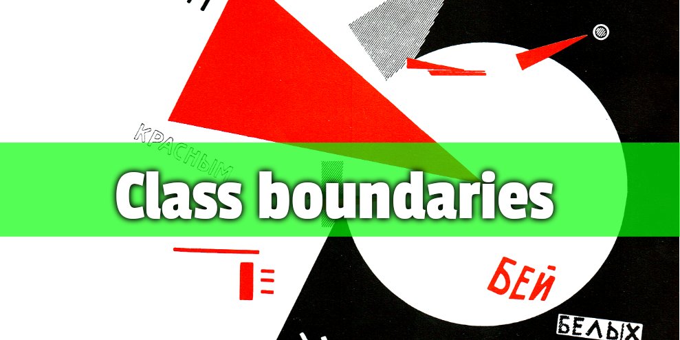 Class boundaries